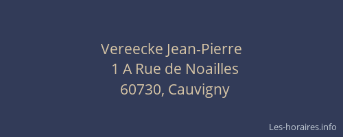 Vereecke Jean-Pierre