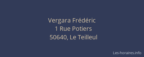 Vergara Frédéric