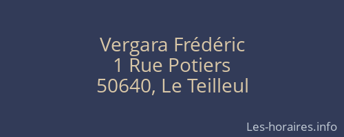 Vergara Frédéric