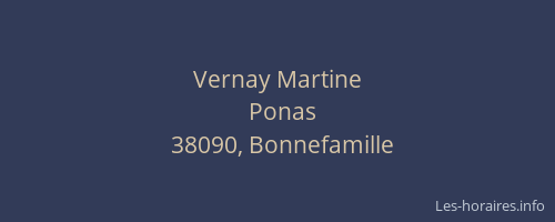 Vernay Martine
