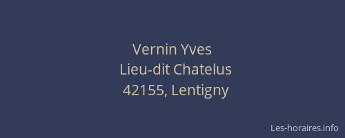 Vernin Yves