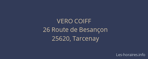 VERO COIFF