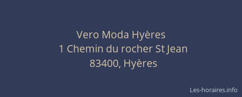 Vero Moda Hyères