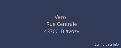 Vero