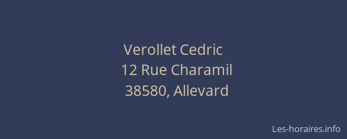 Verollet Cedric