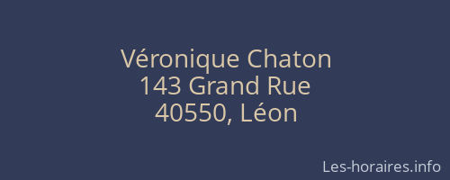 Véronique Chaton