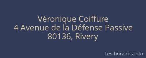 Véronique Coiffure