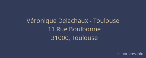 Véronique Delachaux - Toulouse