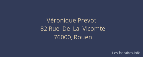 Véronique Prevot