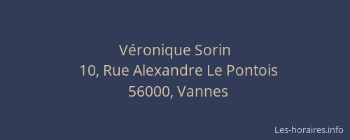 Véronique Sorin