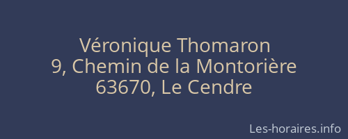 Véronique Thomaron