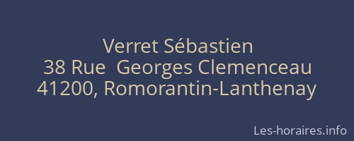 Verret Sébastien