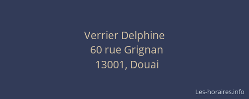 Verrier Delphine