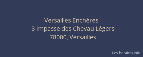 Versailles Enchères