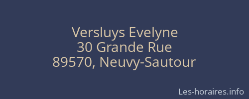 Versluys Evelyne