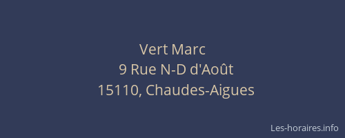 Vert Marc