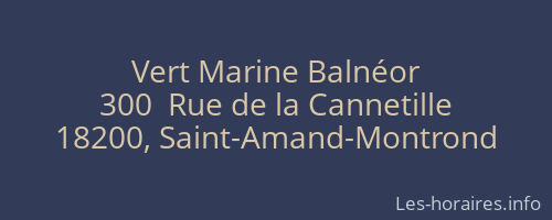 Vert Marine Balnéor