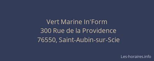 Vert Marine In'Form