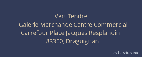 Vert Tendre