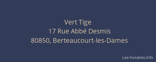 Vert Tige