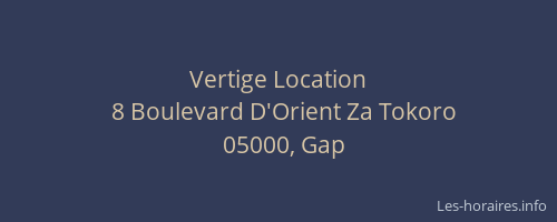 Vertige Location