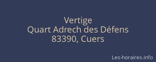 Vertige
