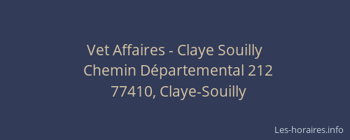 Vet Affaires - Claye Souilly
