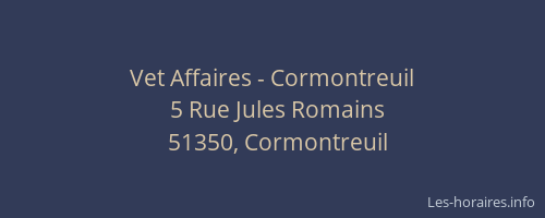 Vet Affaires - Cormontreuil