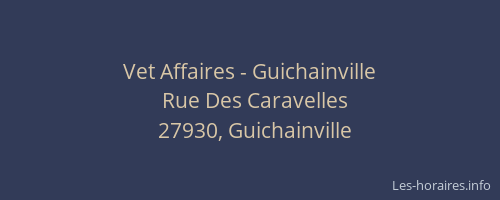 Vet Affaires - Guichainville