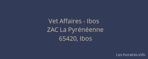 Vet Affaires - Ibos