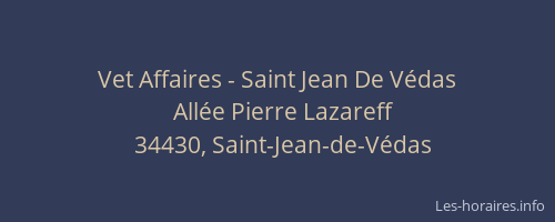 Vet Affaires - Saint Jean De Védas