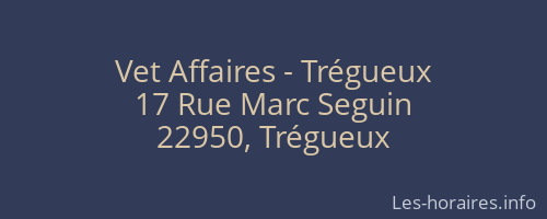 Vet Affaires - Trégueux