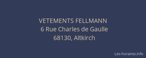 VETEMENTS FELLMANN