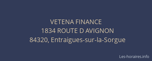VETENA FINANCE