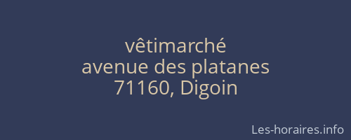 vêtimarché