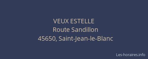 VEUX ESTELLE