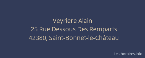 Veyriere Alain