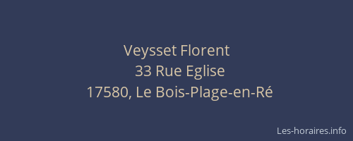 Veysset Florent