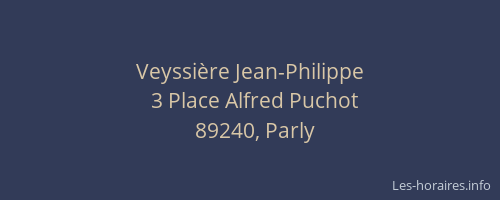 Veyssière Jean-Philippe