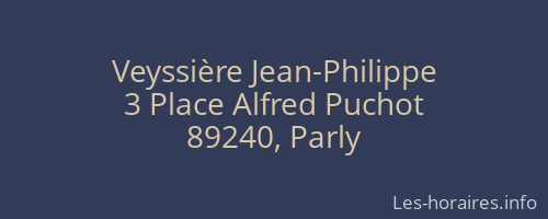 Veyssi&egrave;re Jean-Philippe