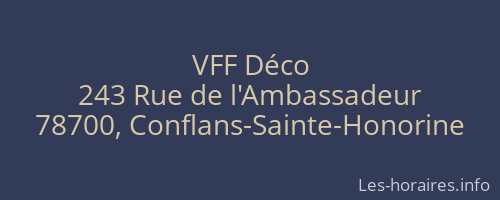 VFF Déco