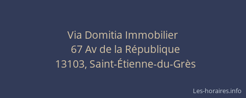 Via Domitia Immobilier