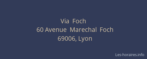 Via  Foch