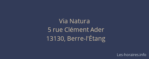 Via Natura