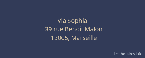 Via Sophia