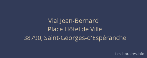 Vial Jean-Bernard