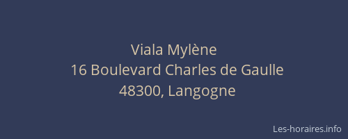 Viala Myl&egrave;ne