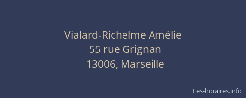 Vialard-Richelme Amélie