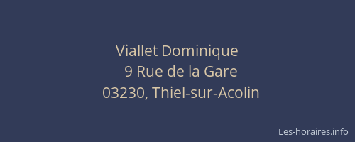 Viallet Dominique
