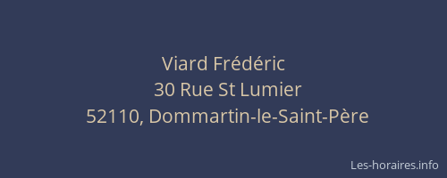 Viard Frédéric